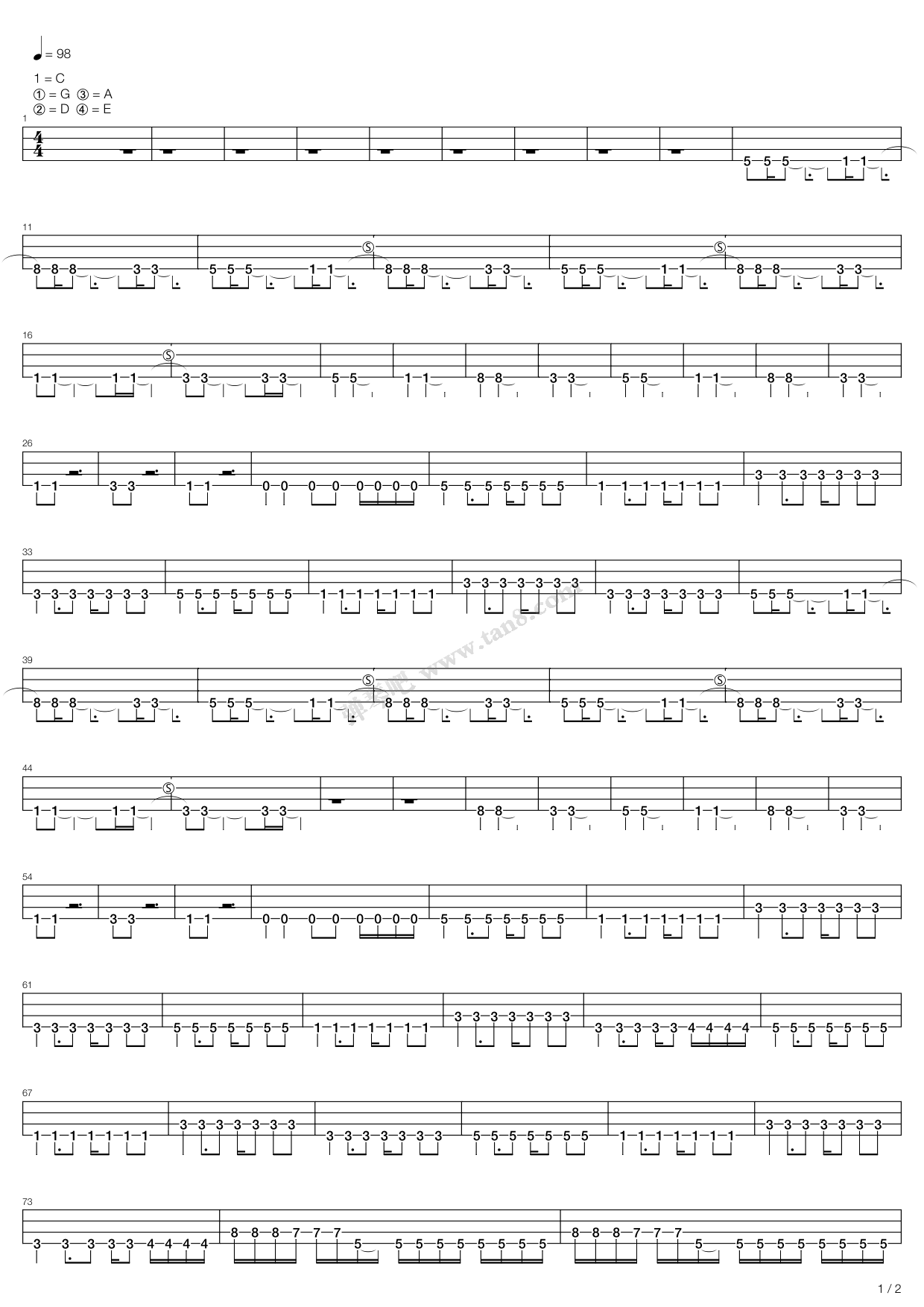 >> 儿歌 >> one ok rock >>the beginning(acousic)