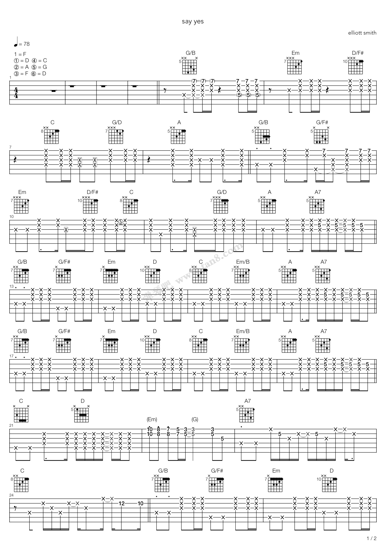 >>《say yes》,elliott smith