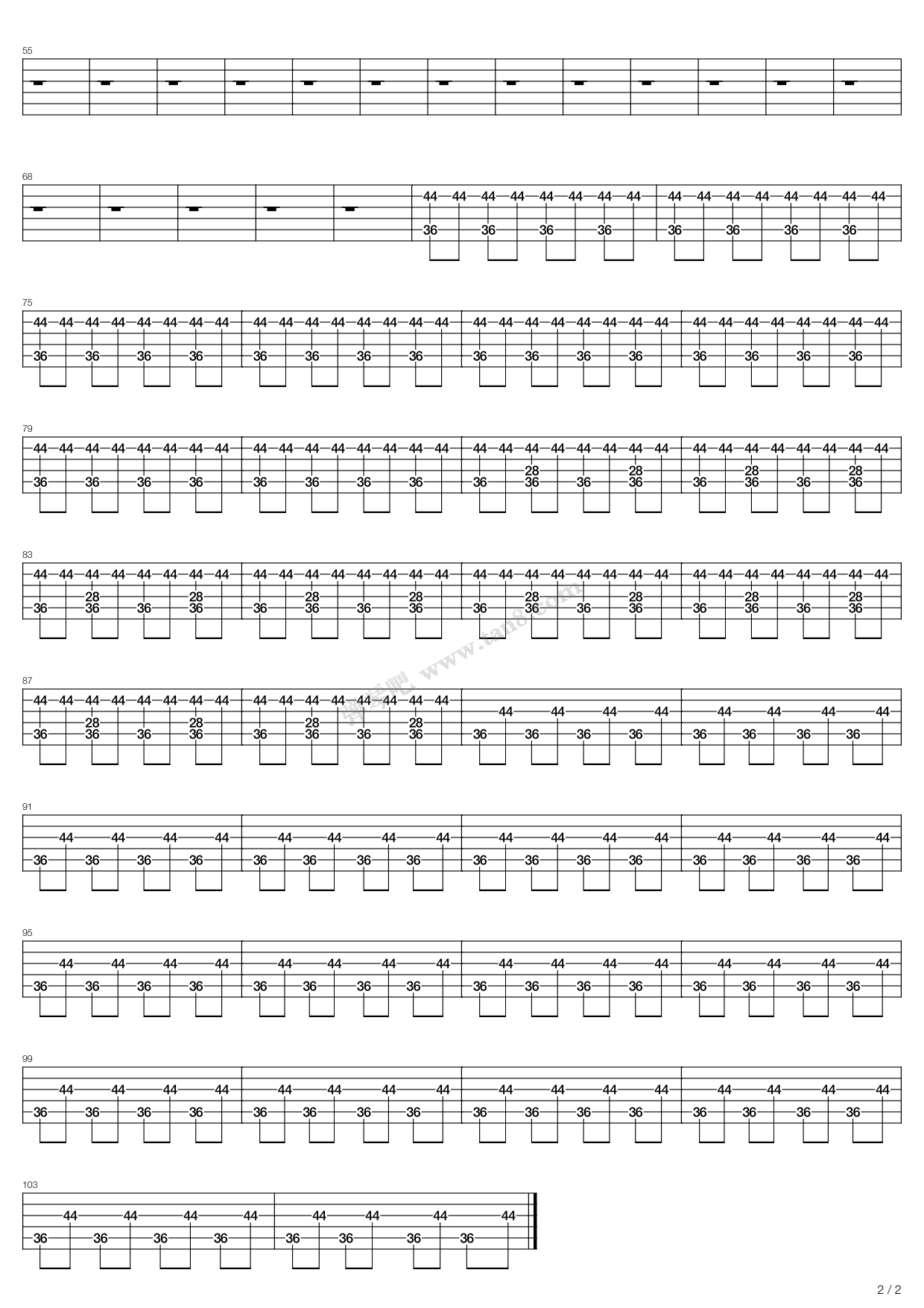 loveisgone吉他谱指弹,my soul吉他谱指弹 《love is gone》,david guetta(六线谱 吉他谱吉他谱 第7页