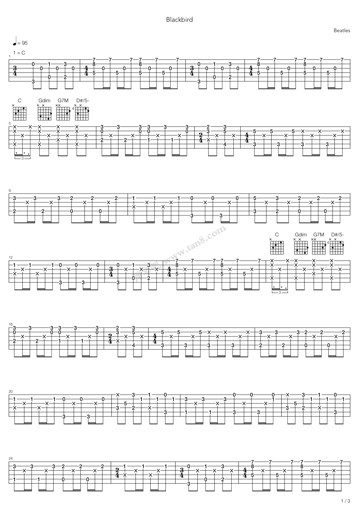 birdswünsche吉他谱,rds吉他wun,rds吉他(第22页)_大山谷图库
