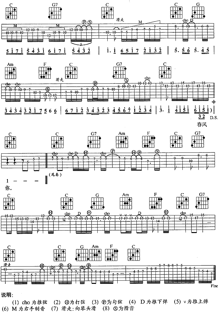 吉他谱 第3页