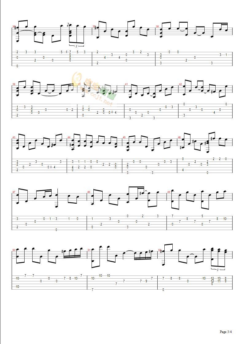 Kiss the rain 吉他谱-弹唱谱---虫虫吉他