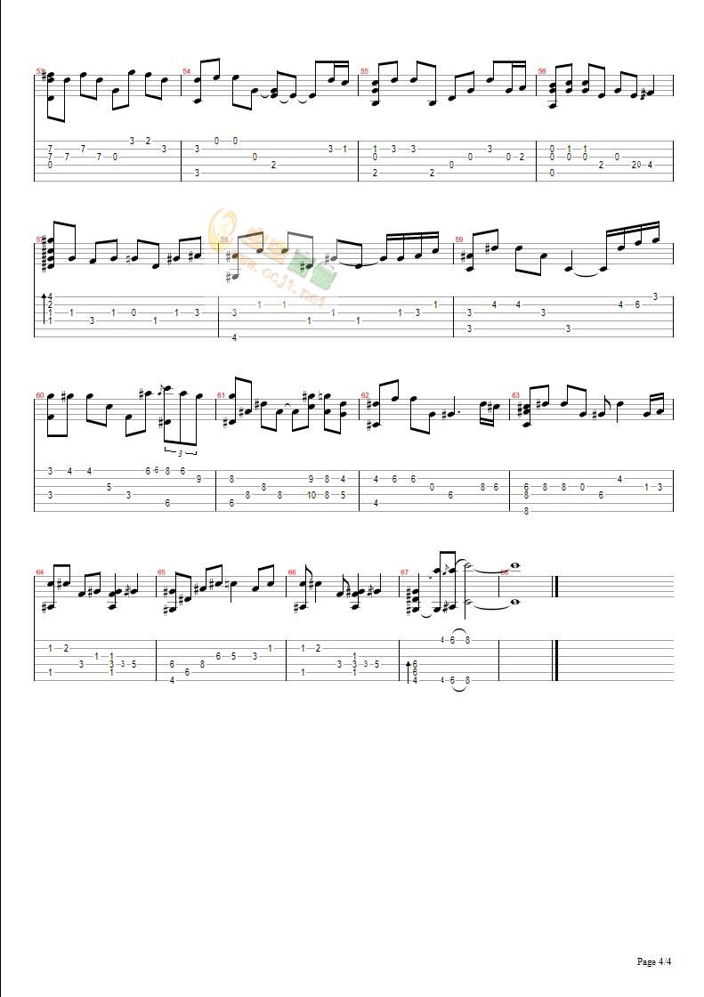 Kiss the rain 吉他谱-弹唱谱---虫虫吉他