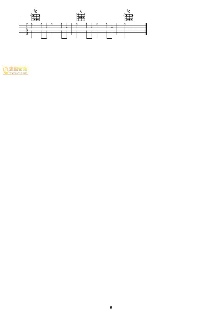 说好的幸福呢吉他谱-弹唱谱---虫虫吉他
