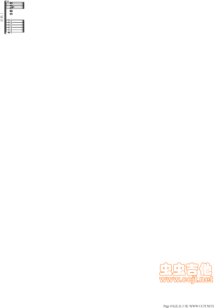 我们的爱吉他谱----虫虫吉他