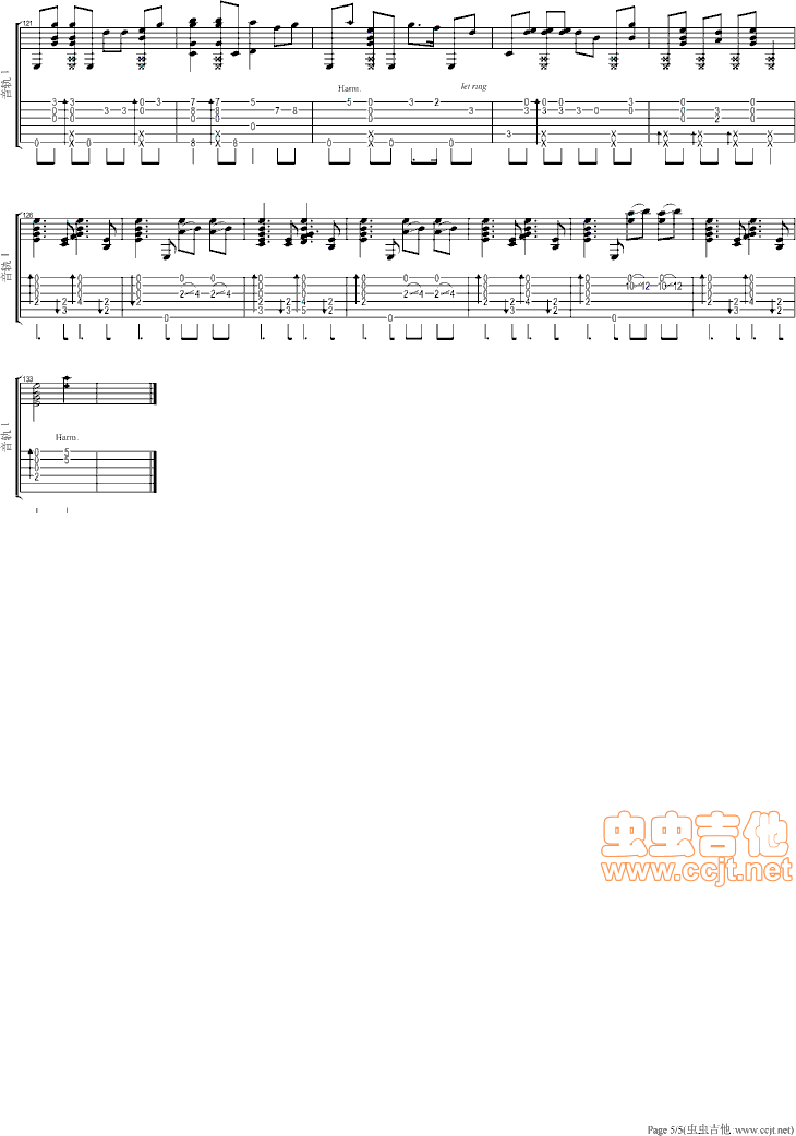 一天一天吉他谱--g调-虫虫吉他