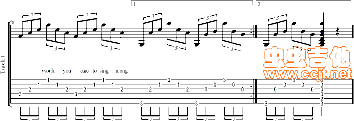 Singer Songwriter吉他谱-弹唱谱-c调-虫虫吉他