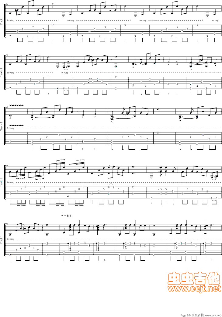 吉他谱 第2页
