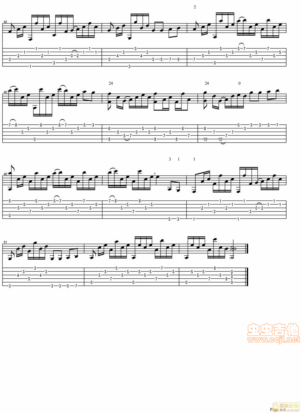 Anak吉他谱-弹唱谱-c调-虫虫吉他