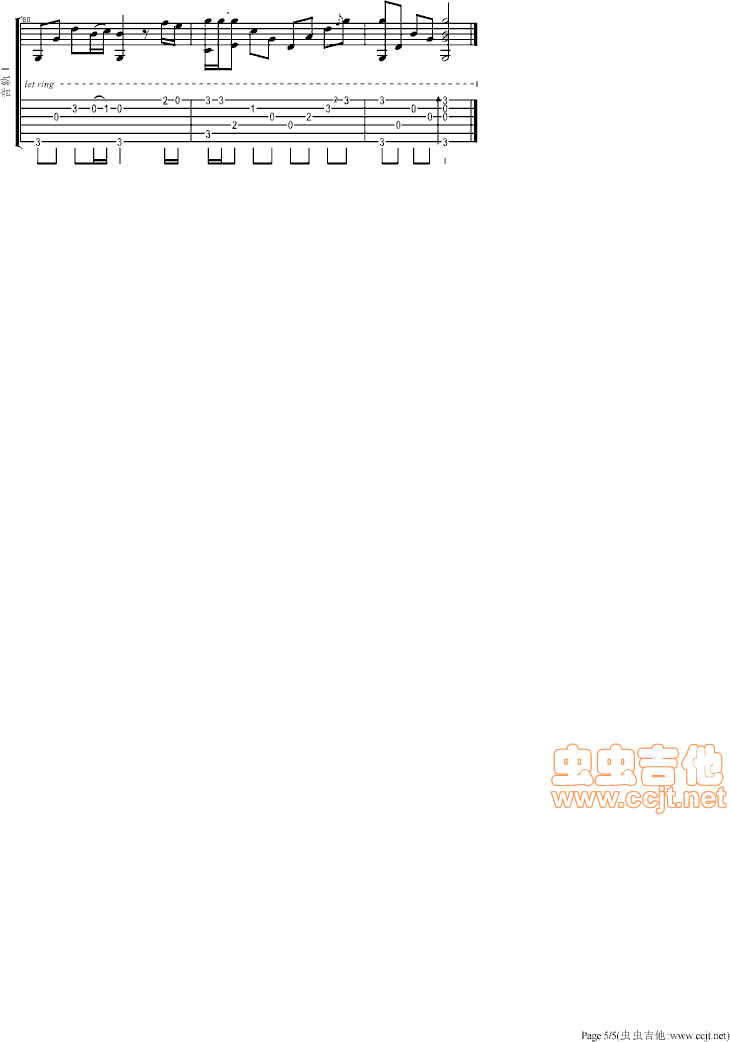 董小姐吉他谱--g调-虫虫吉他