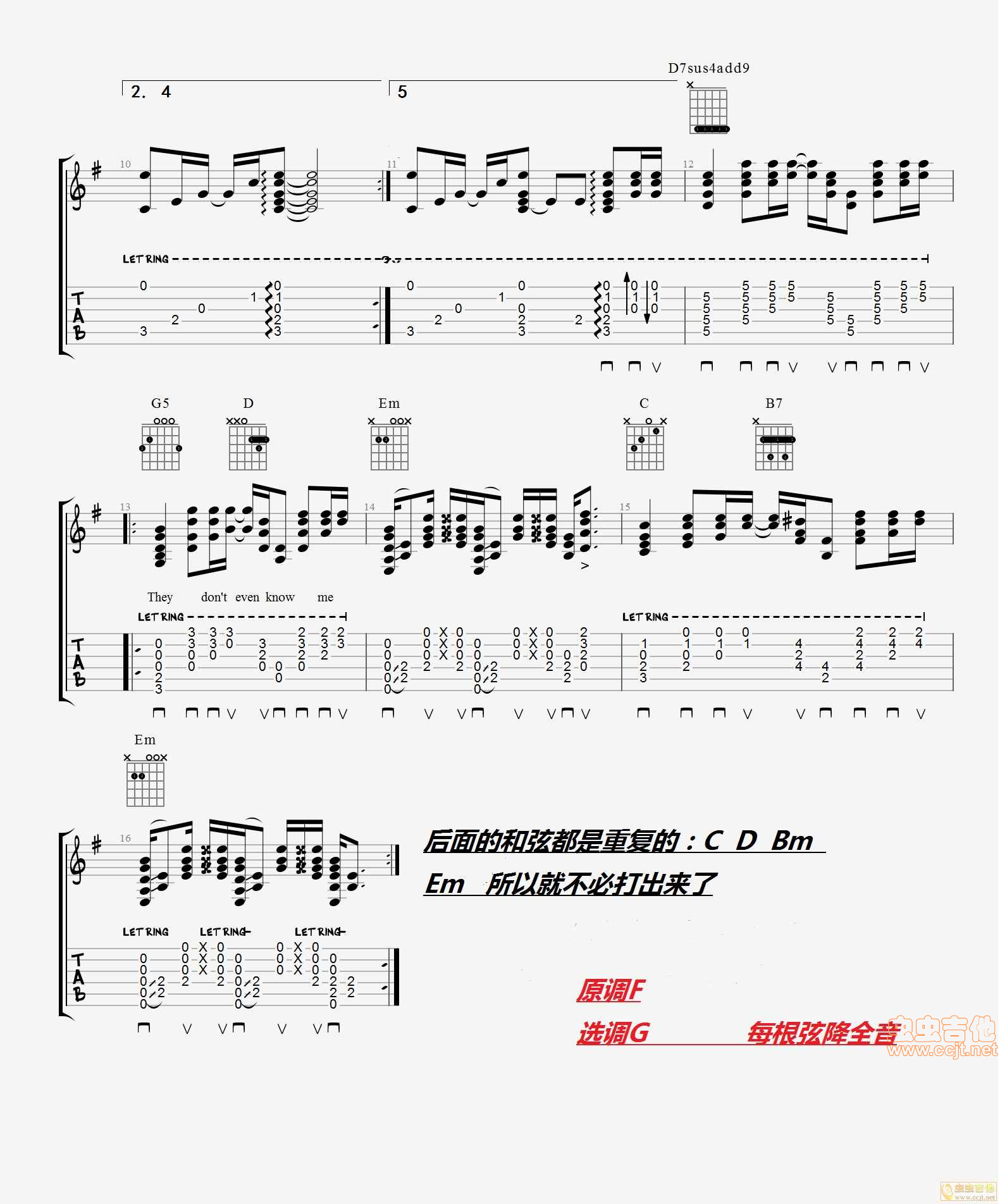 Lier and Accuser吉他谱-弹唱谱-g调-虫虫吉他