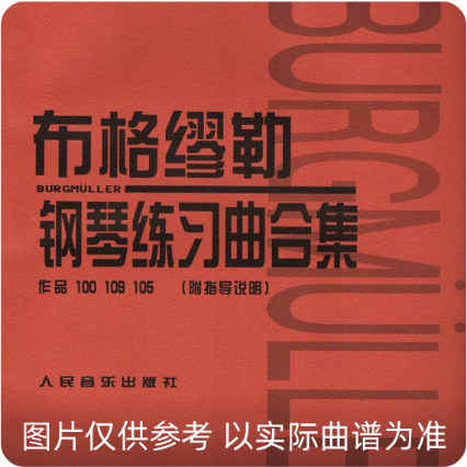 布格繆勒鋼琴進(jìn)階練習(xí)25首：作品100：聲像版