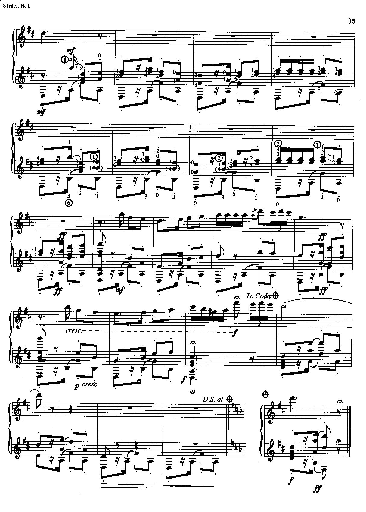 >> >> 古典音乐 >>卡门10—12(五线谱)