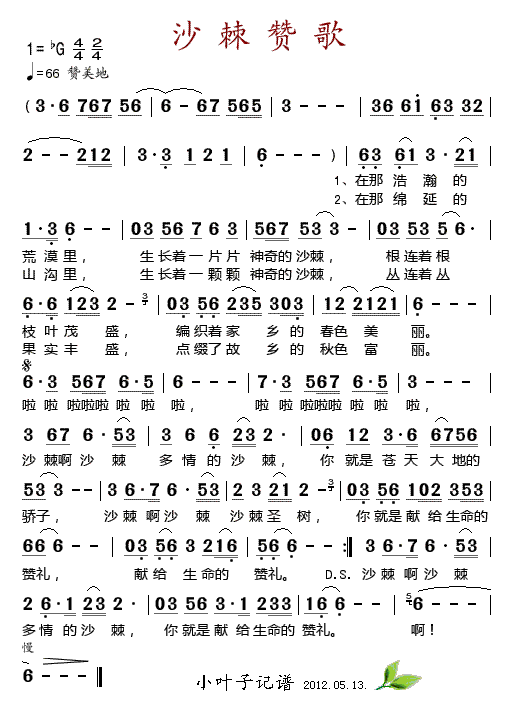 >> >> 未分类 >>沙棘赞歌