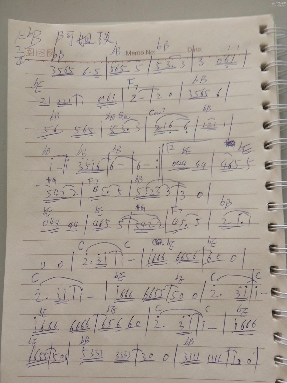 >> >> 朱哲琴 >>阿姐鼓 手写版