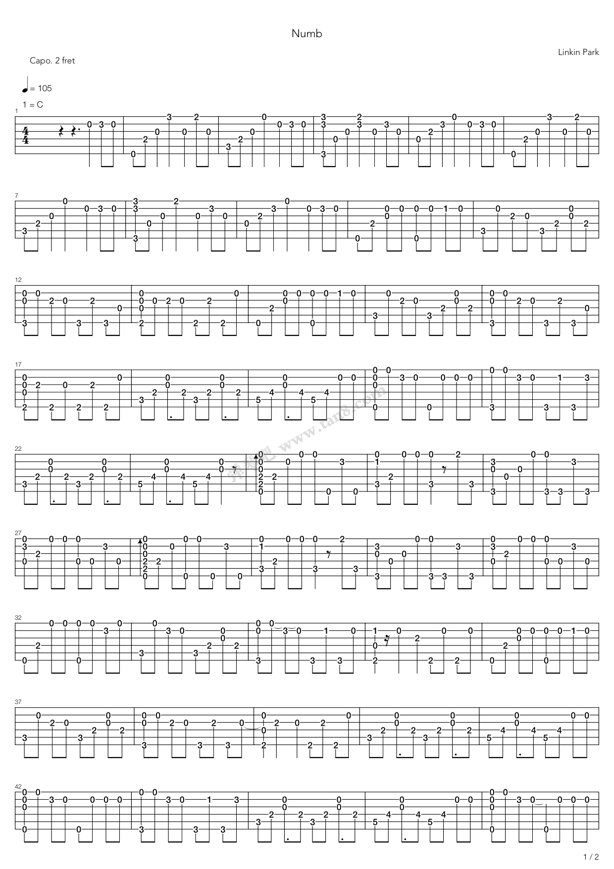 宝贵十架齐延麟歌曲全集-简单六线简单吉他谱大全-吉它坊