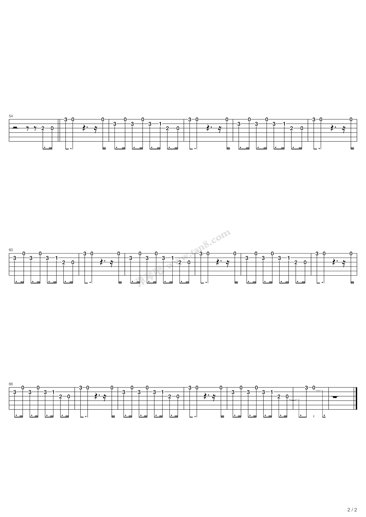 《I remember》,mocca（六线谱 调六线吉他谱-虫虫吉他谱免费下载