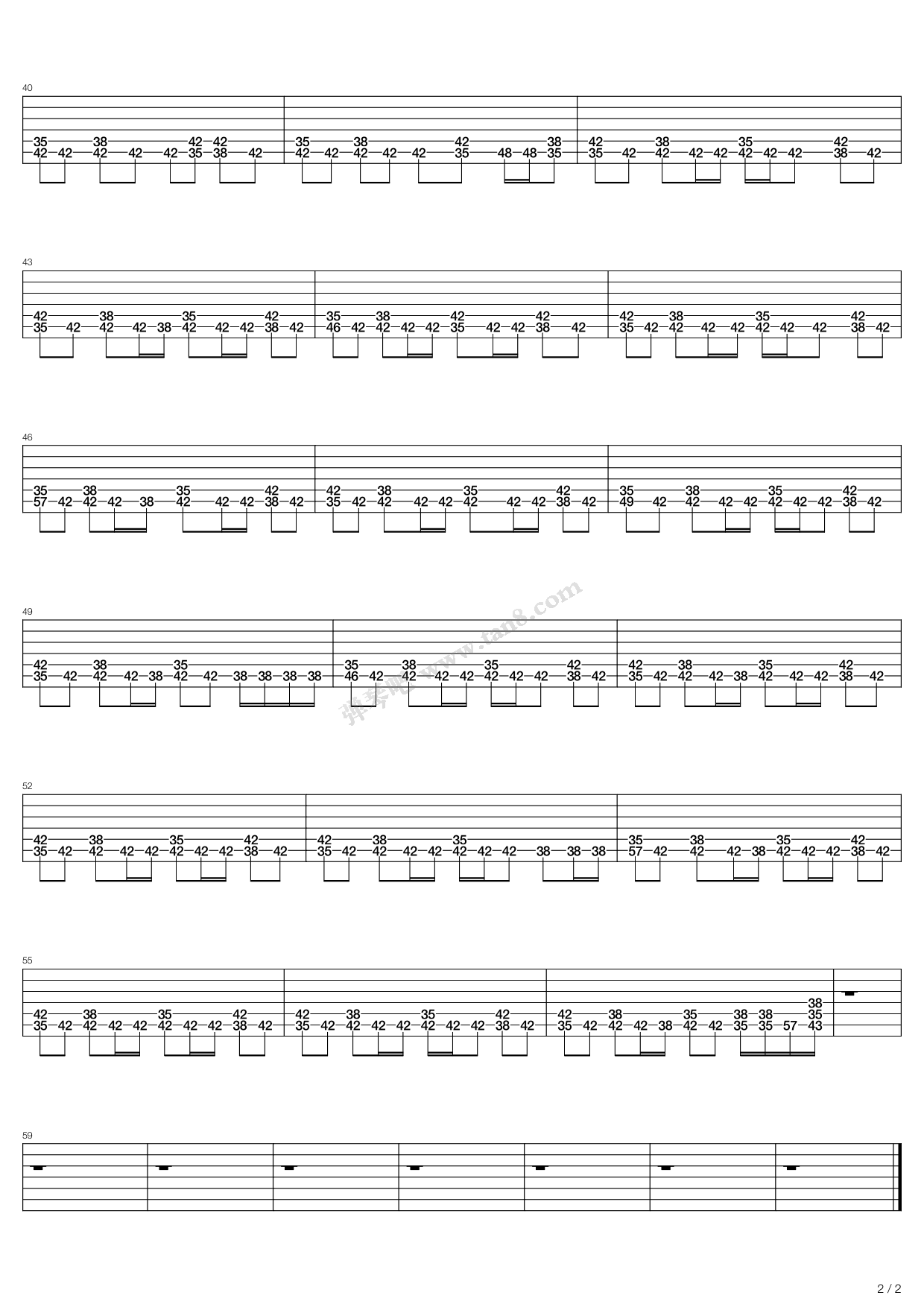 《关于郑州的记忆》,(六线谱 吉他谱吉他谱 第7页