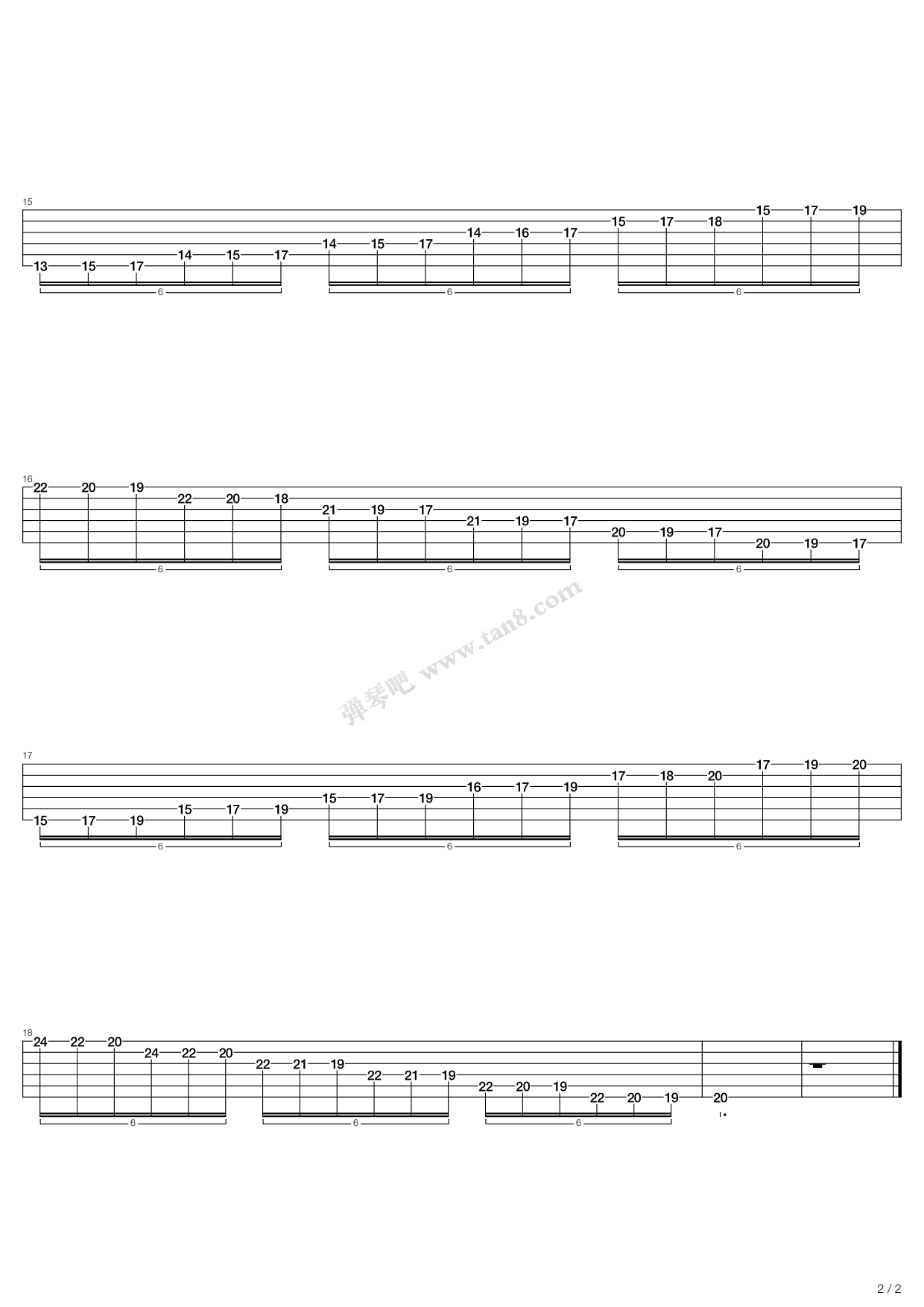 c自然大调音阶练习