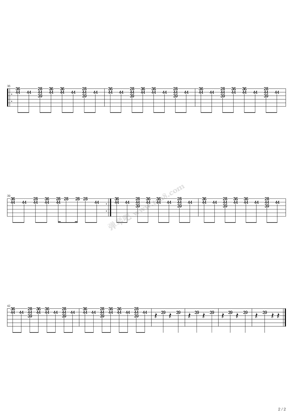 烦恼歌 吉他谱-虫虫吉他谱免费下载