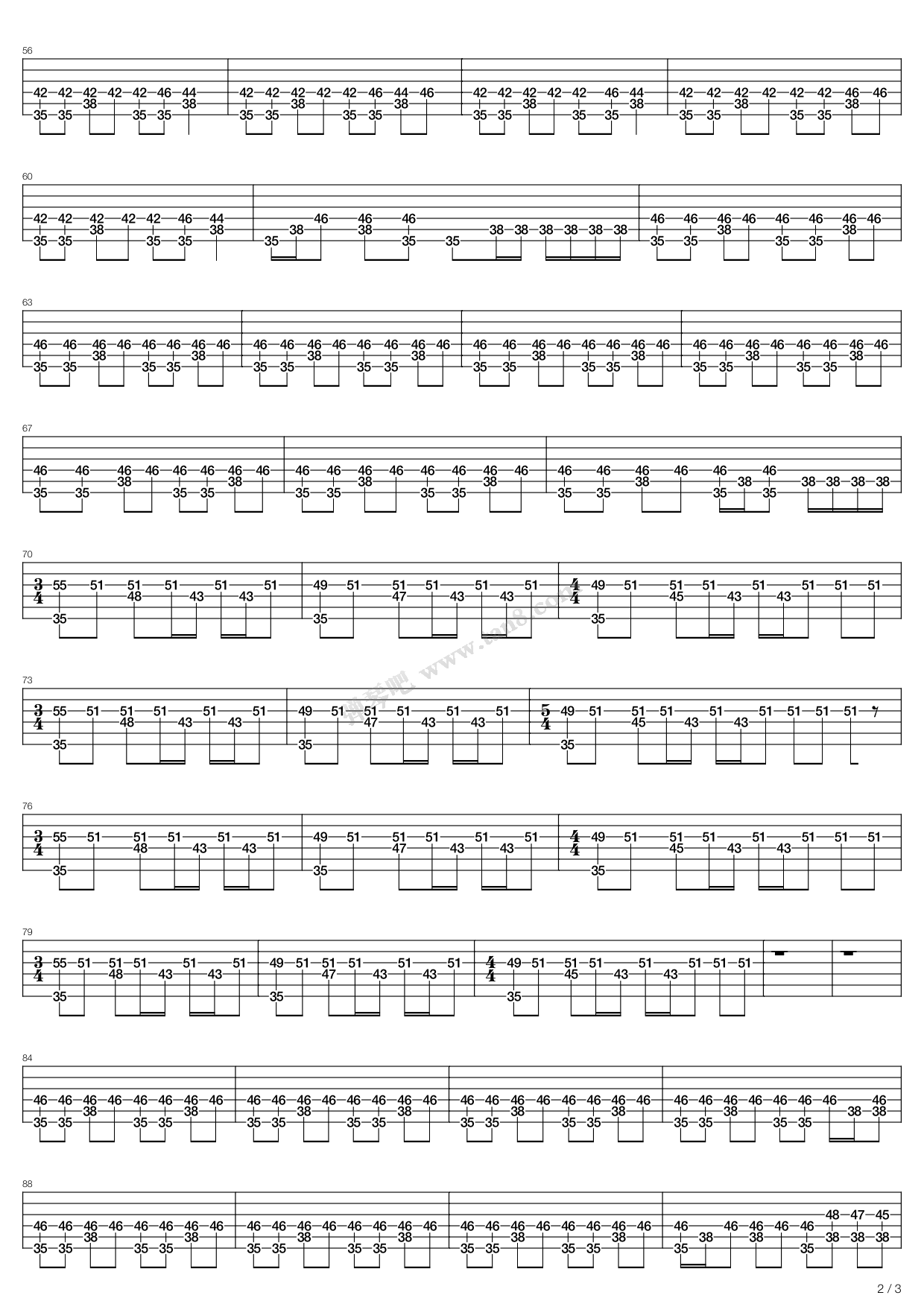 潜龙勿用 吉他谱-虫虫吉他谱免费下载