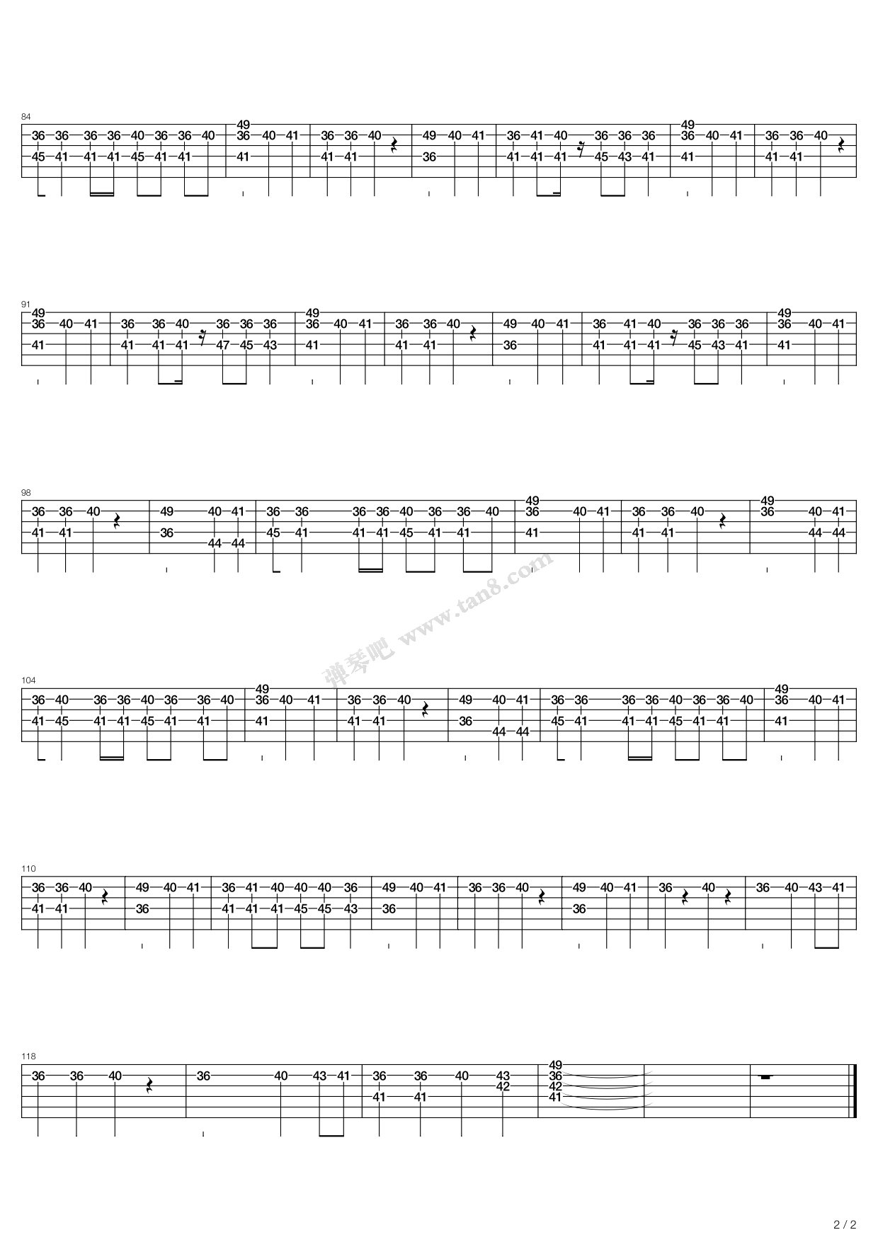 活火山 吉他谱-虫虫吉他谱免费下载