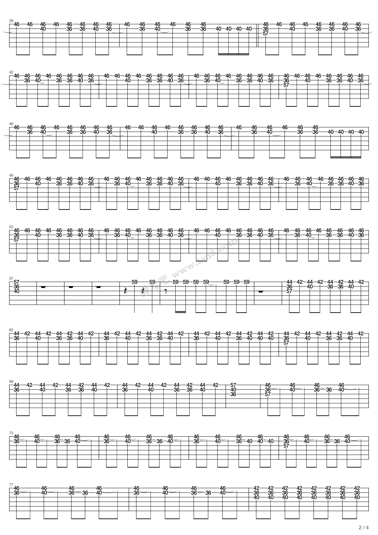 《透明》,果味vc(六线谱 吉他谱吉他谱 第11页