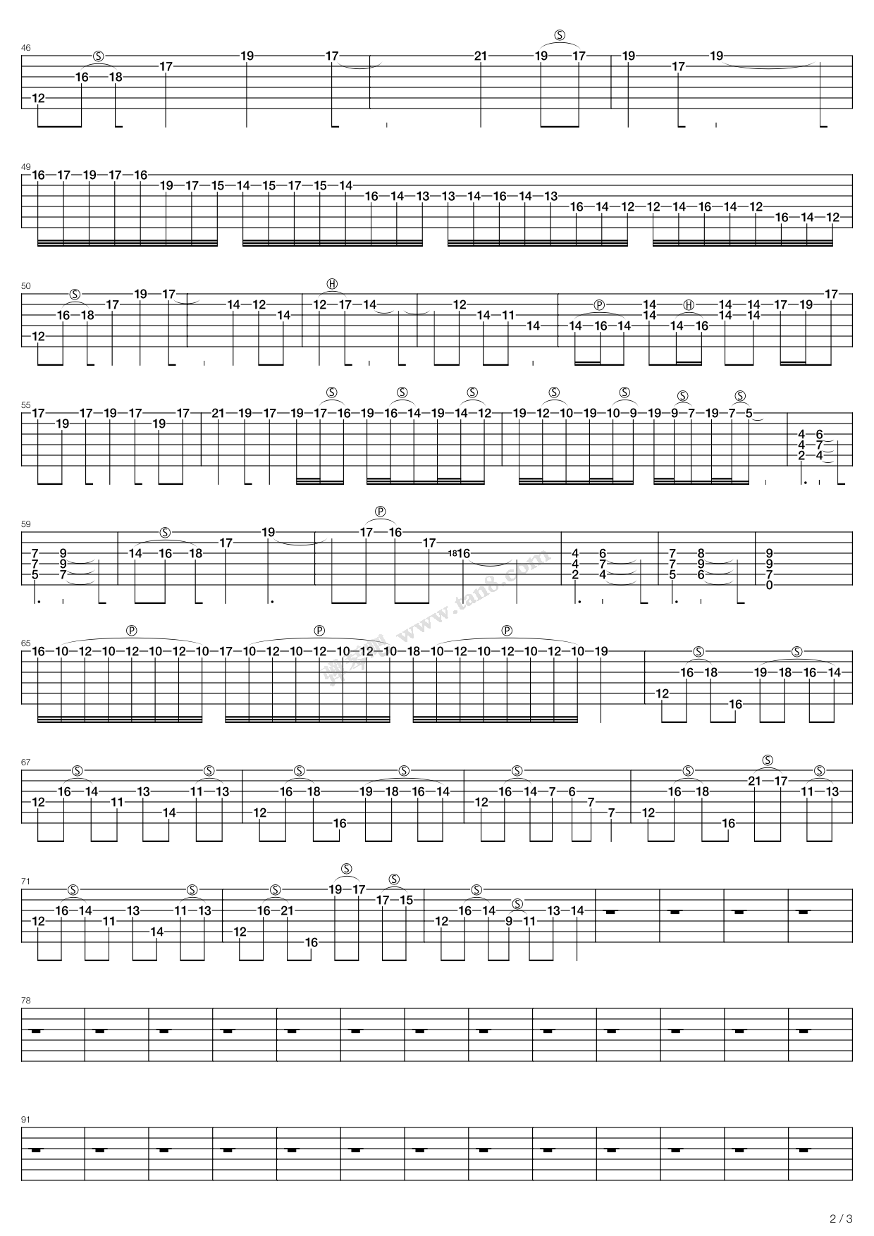 jerryc(张逸帆)-no more distance混音谱 吉他谱-虫虫吉他谱免费下载