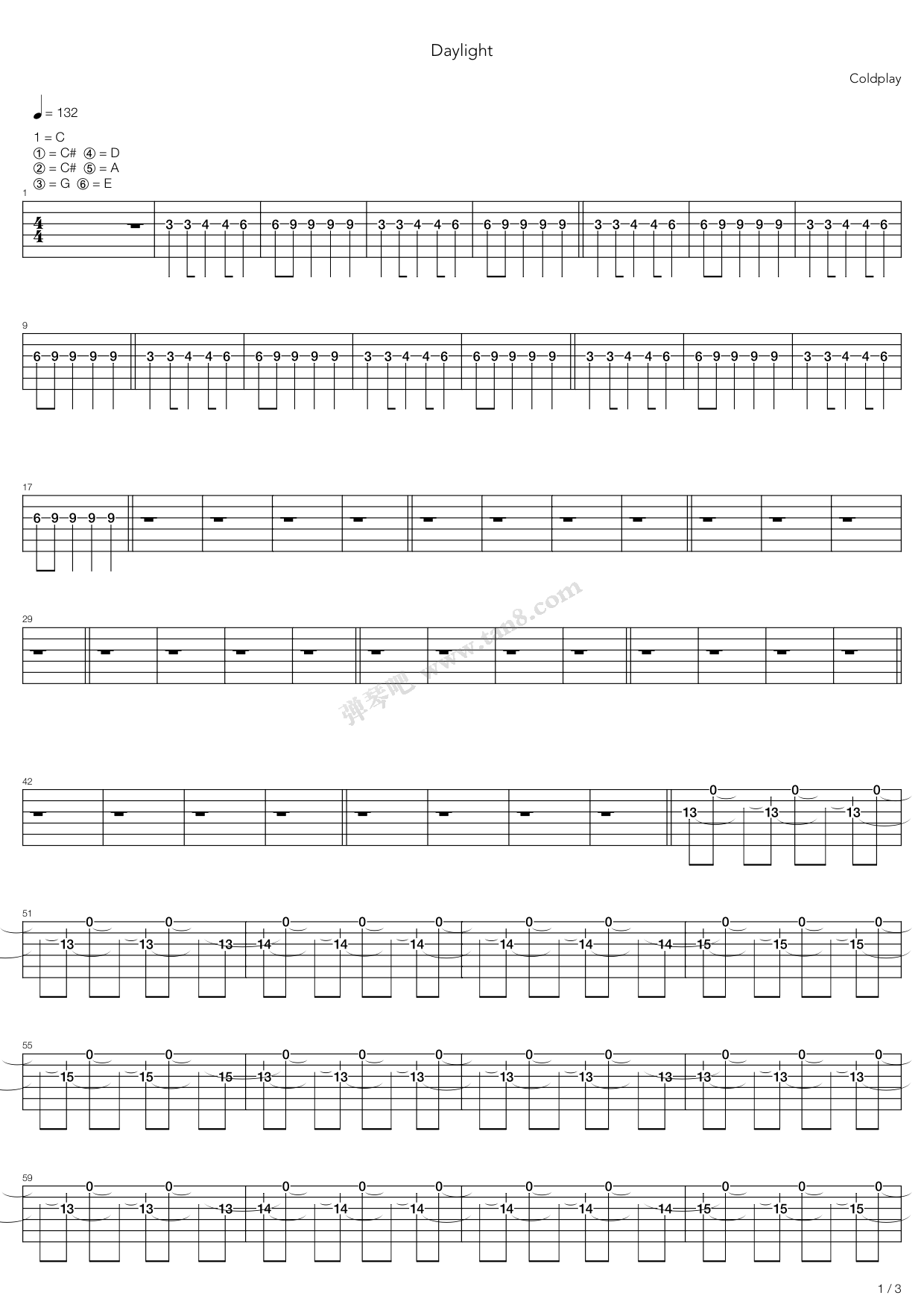 >> >> coldplay >>daylight