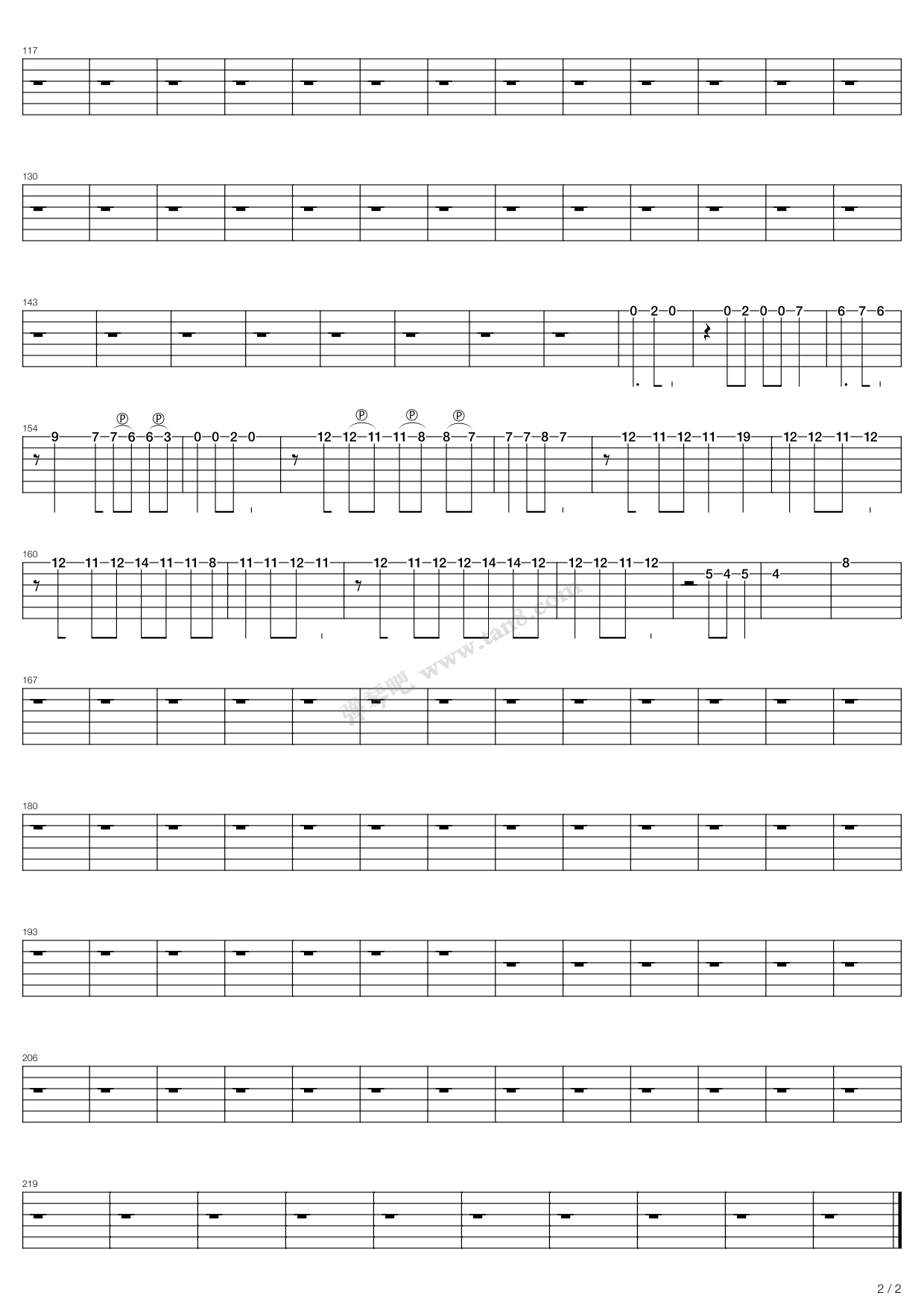 tenebrarum oratorium 吉他谱-虫虫吉他谱免费下载