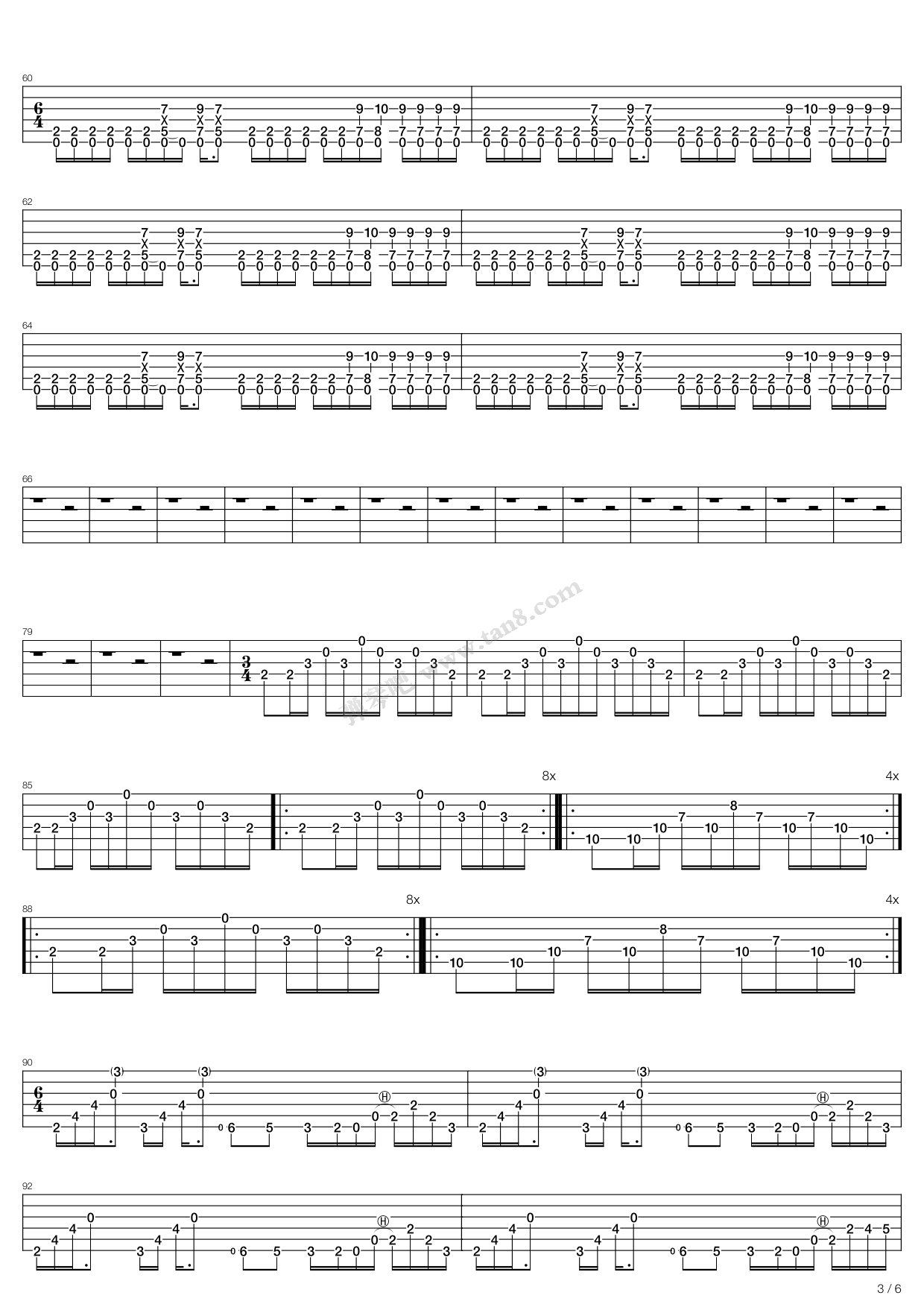 the funeral portrait 吉他谱-虫虫吉他谱免费下载