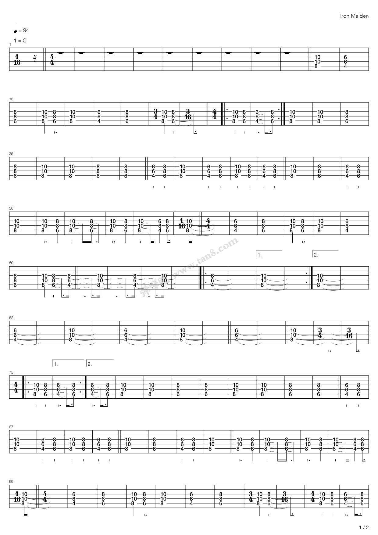 >> 儿歌 >> iron maiden >>deja vu