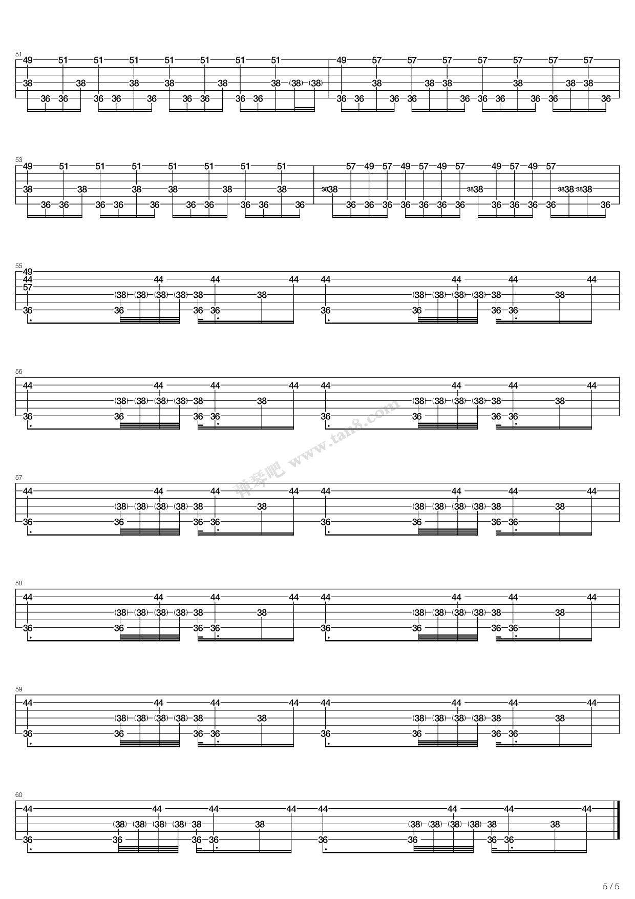 after life of the party 吉他谱-虫虫吉他谱免费下载