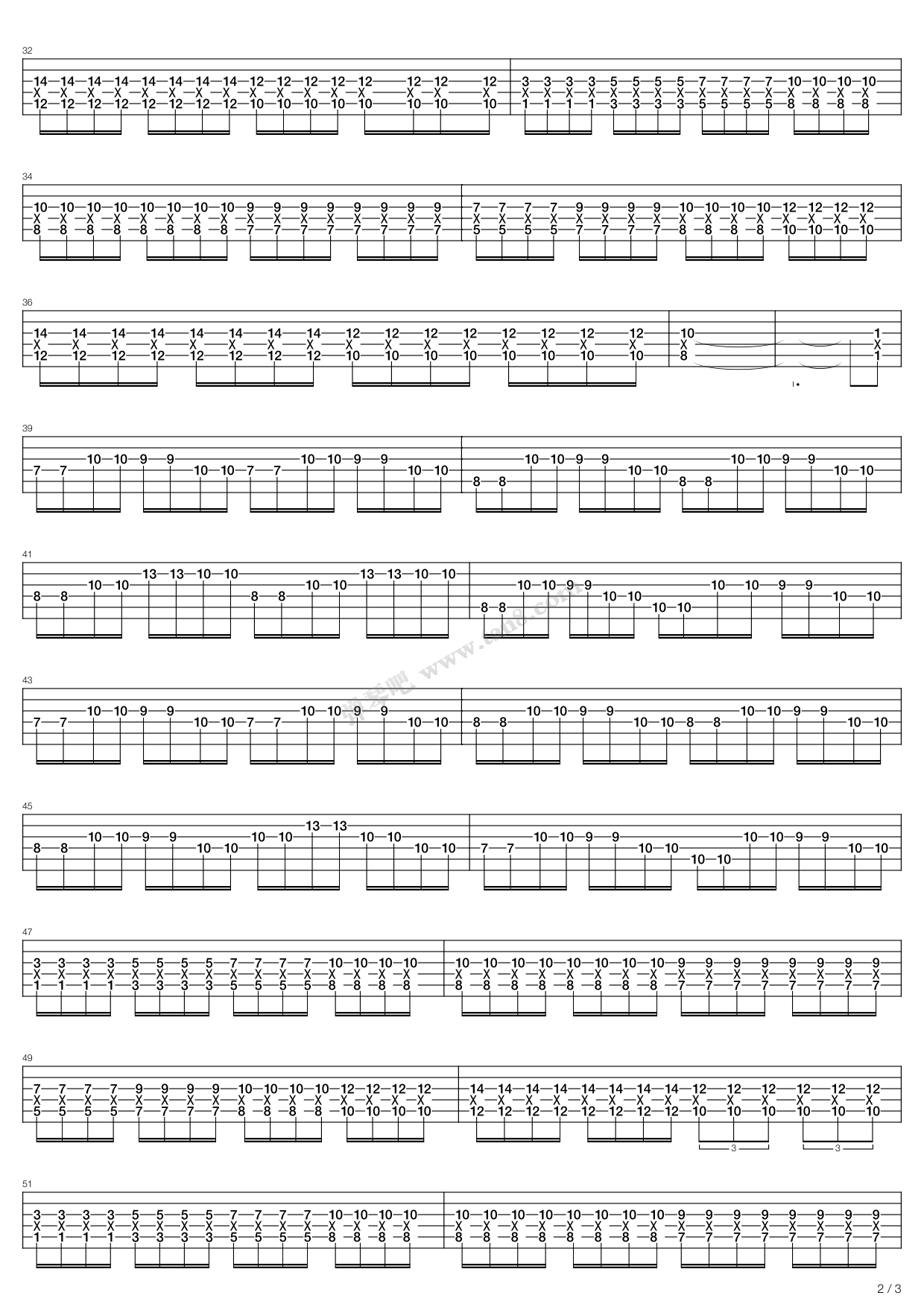 after life of the party 吉他谱-虫虫吉他谱免费下载