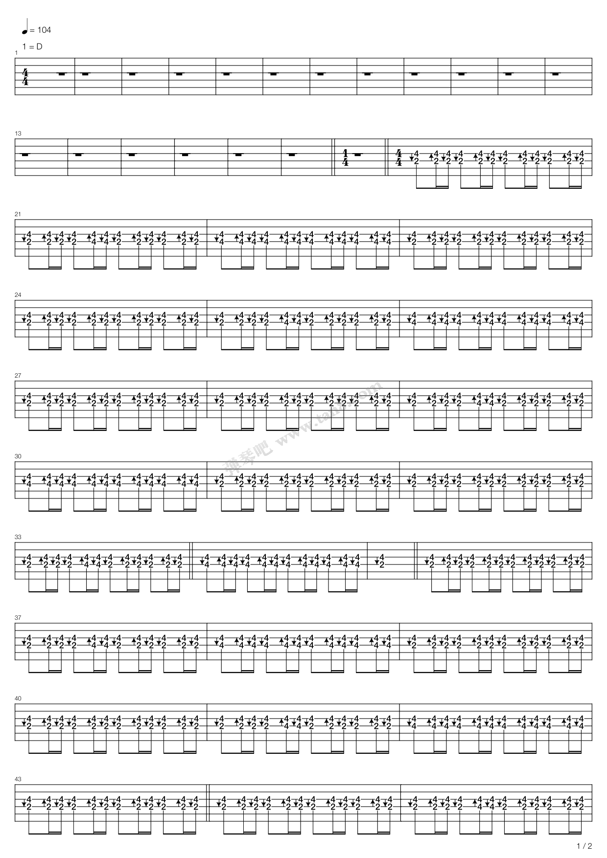 victory song 吉他谱-虫虫吉他谱免费下载