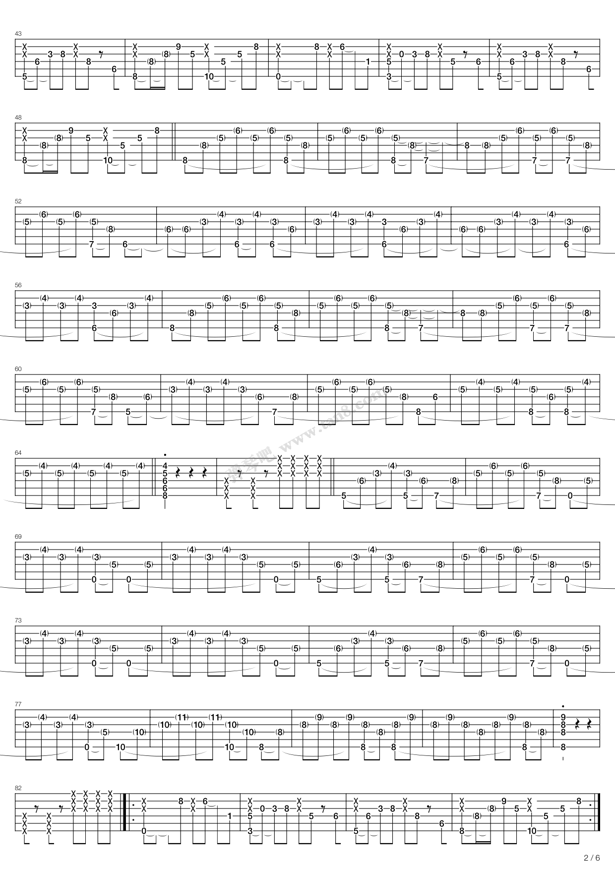 neon 吉他谱-虫虫吉他谱免费下载