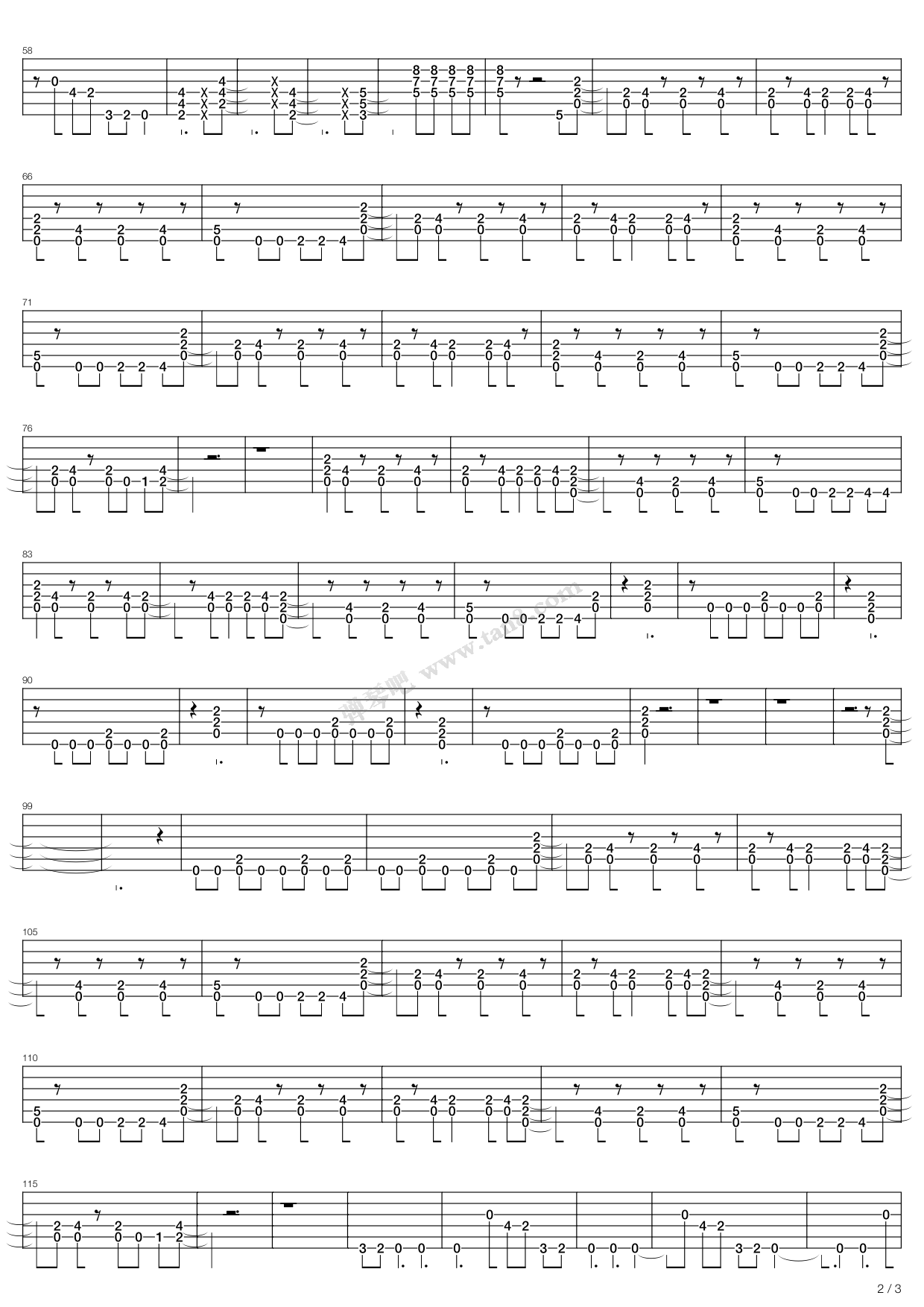 nothing to lose 吉他谱-虫虫吉他谱免费下载