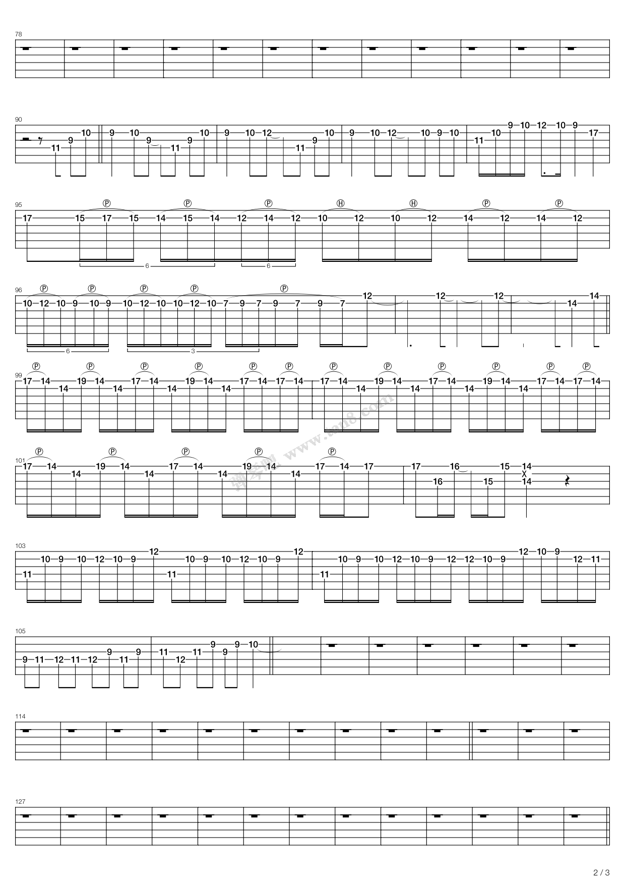 blue tear ～人鱼の涙～(蓝色眼泪 吉他谱-虫虫吉他谱免费下载