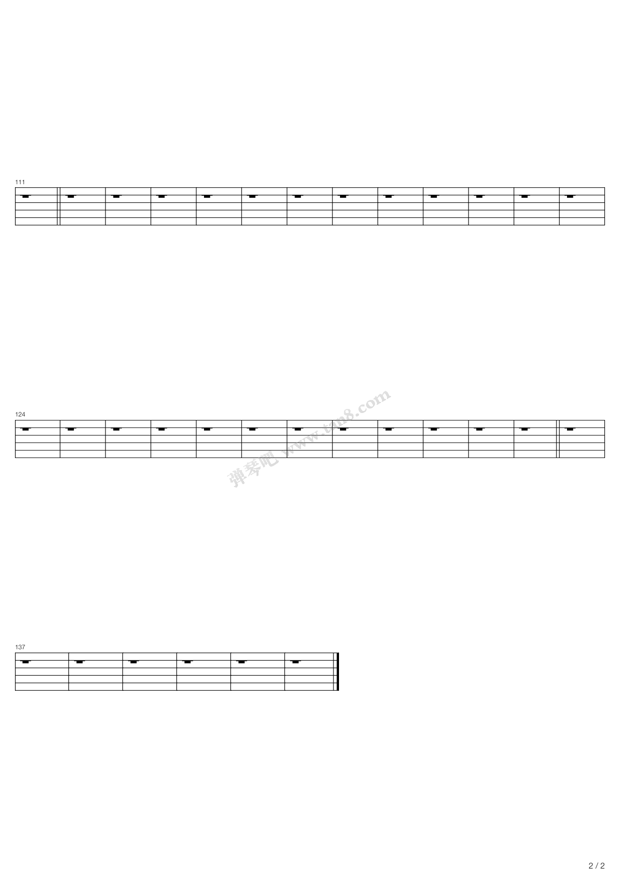 Umbrella 吉他谱虫虫吉他谱免费下载