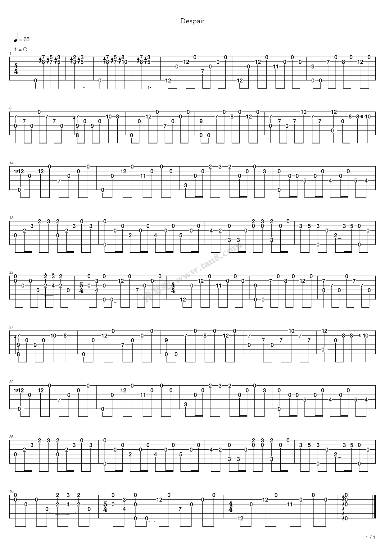 >> 流行 >> 高梨康治 >>火影忍者 - despair