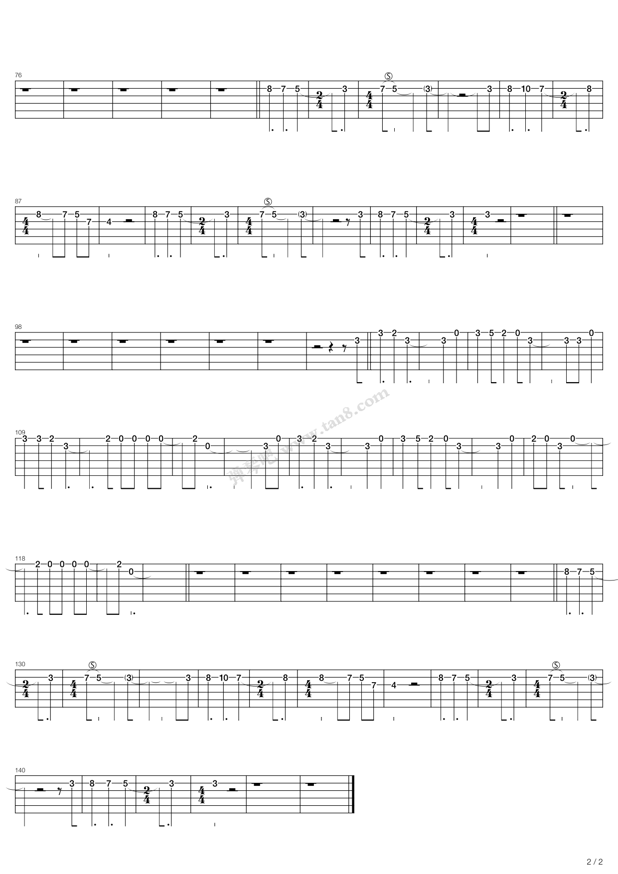 bad habit 吉他谱-虫虫吉他谱免费下载