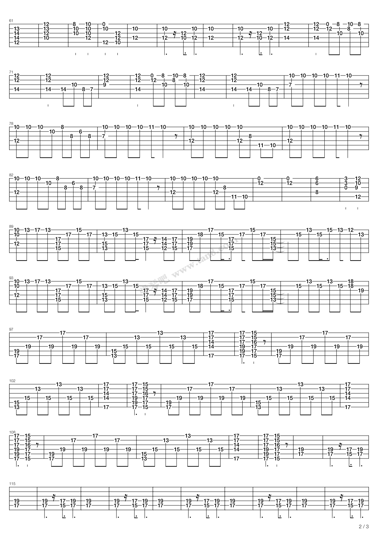 the heart of the unicorn 吉他谱-虫虫吉他谱免费下载