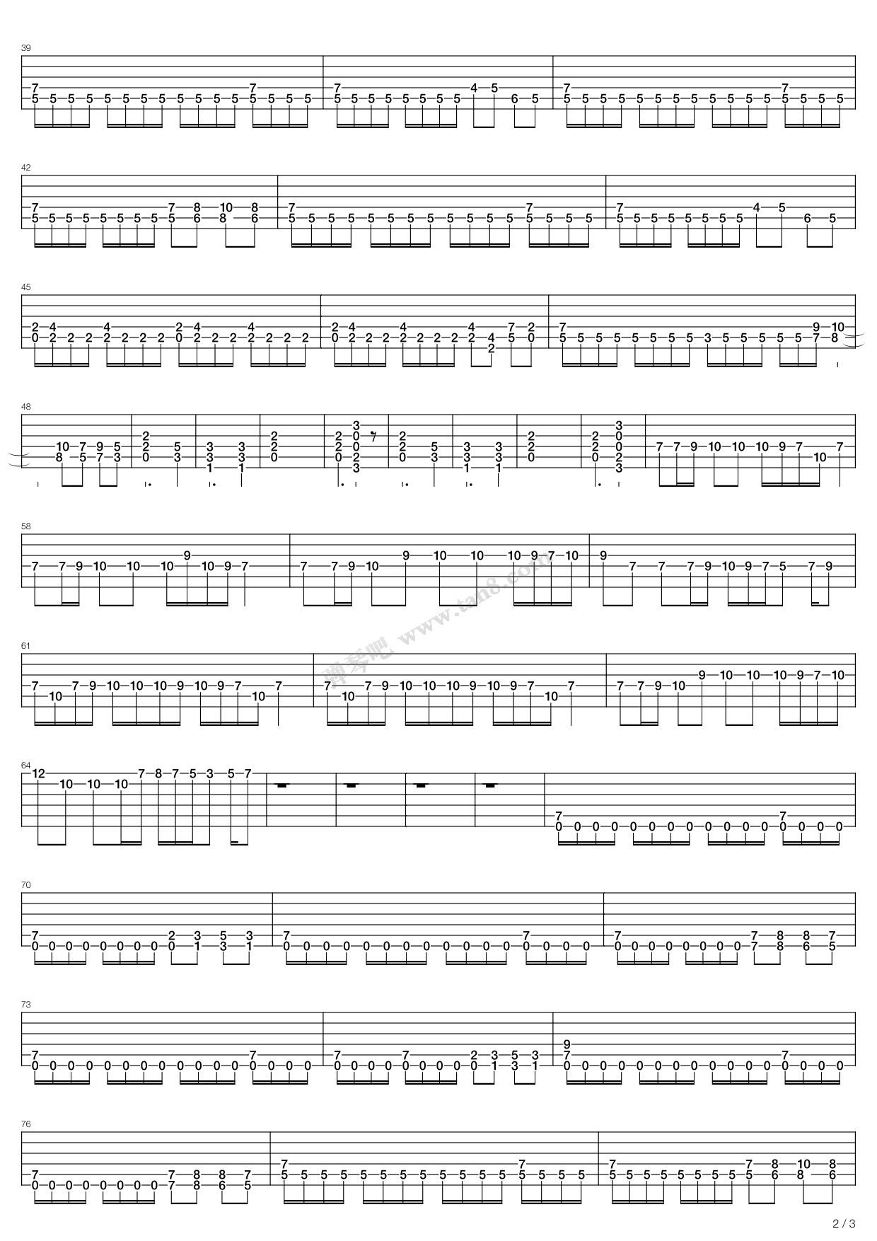 the heart of the unicorn 吉他谱-虫虫吉他谱免费下载