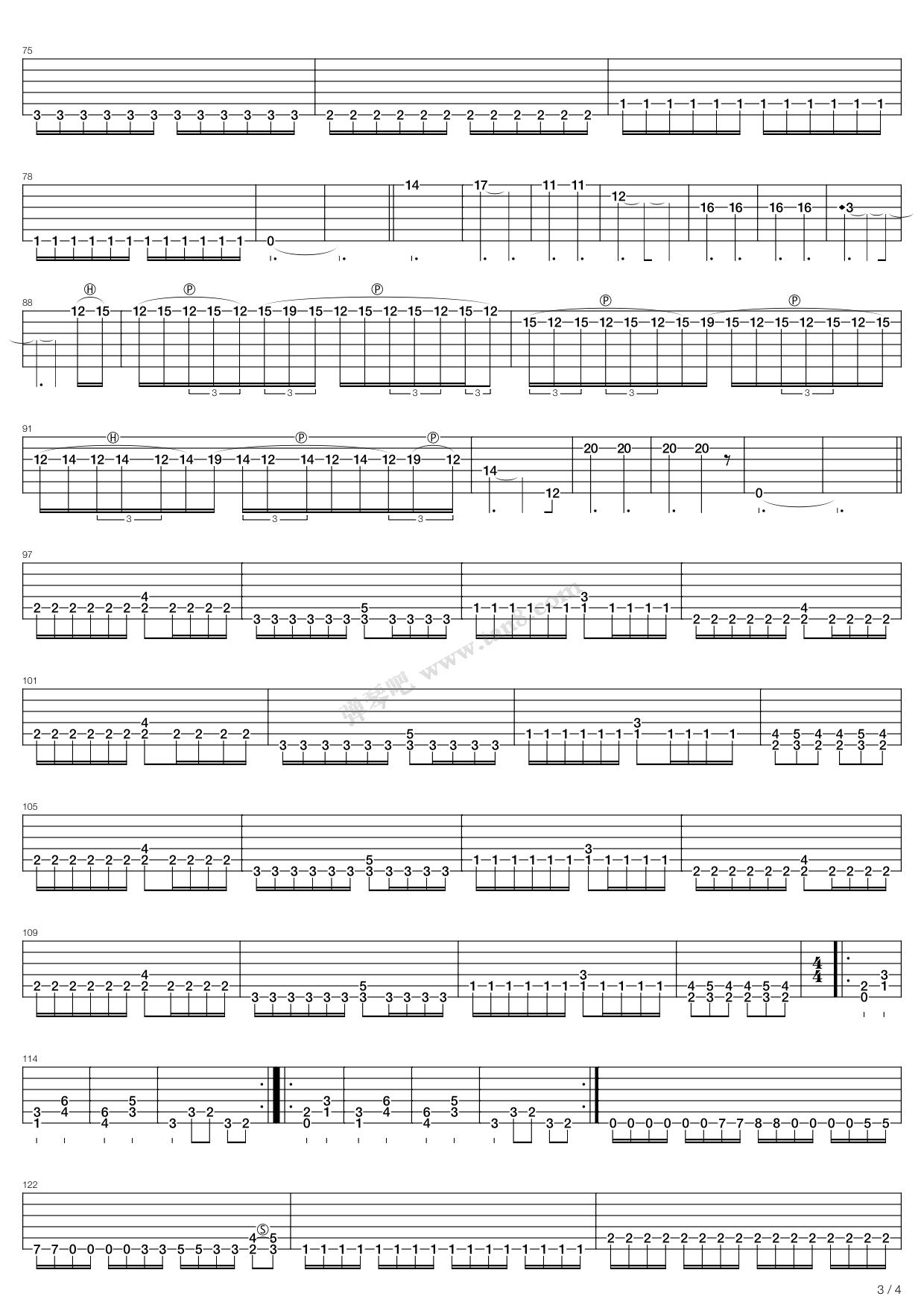 pull the plug 吉他谱-虫虫吉他谱免费下载