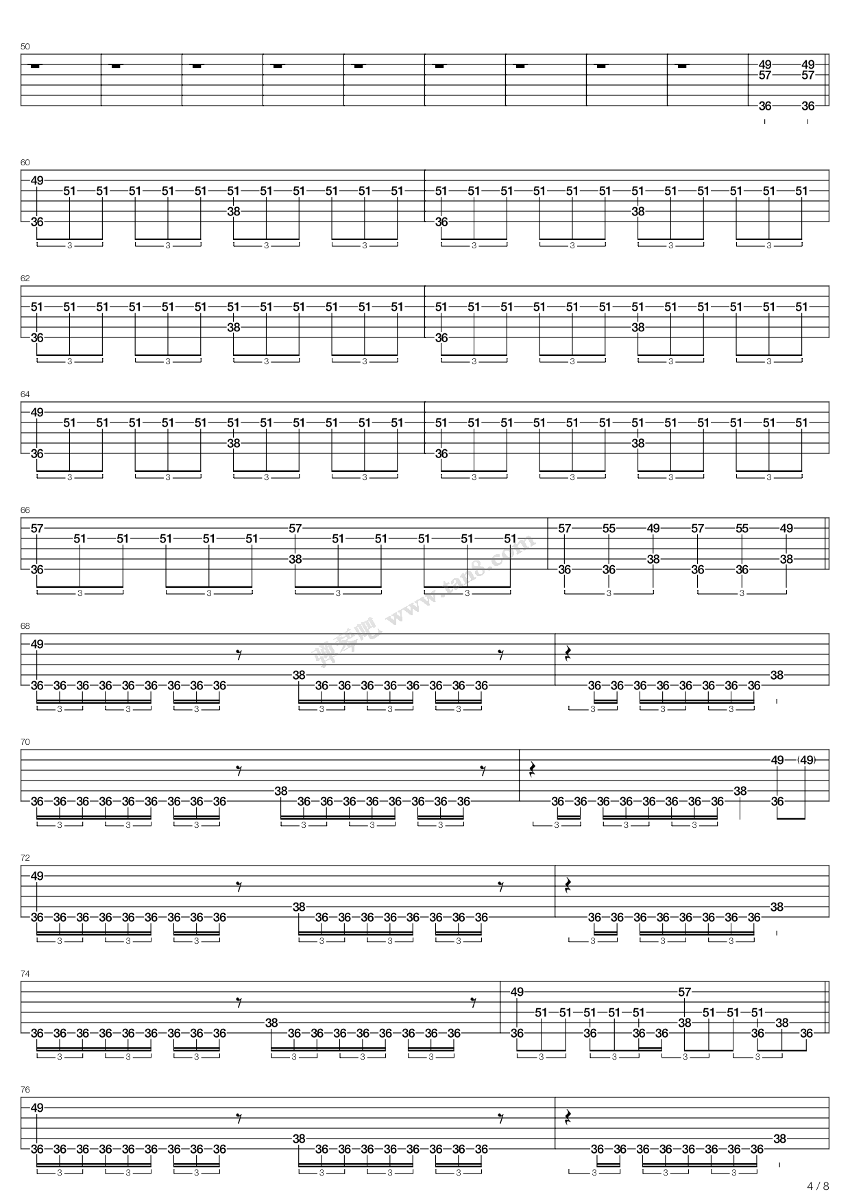 sacrilegious scorn 吉他谱-虫虫吉他谱免费下载