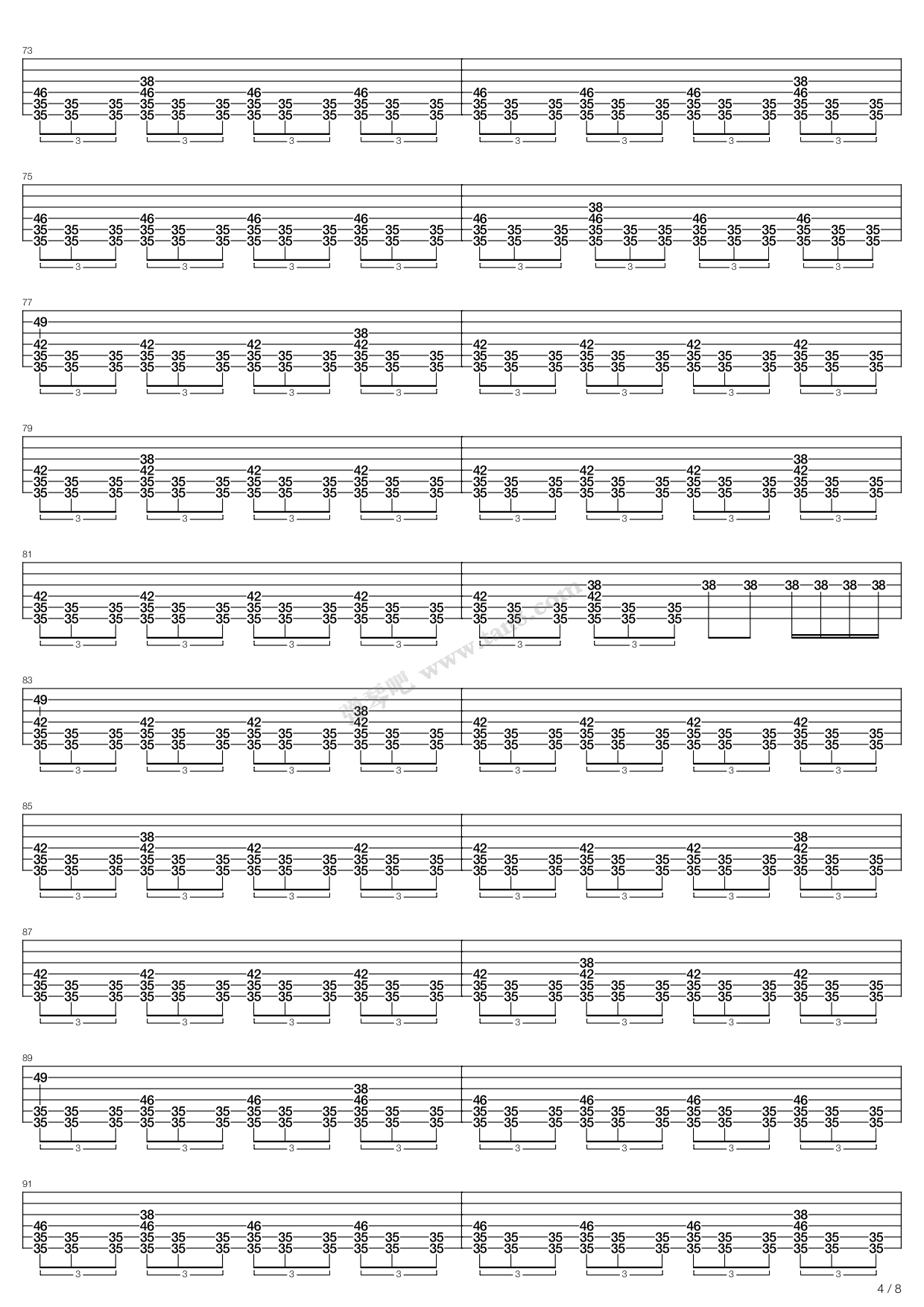 master of disharmony 吉他谱-虫虫吉他谱免费下载