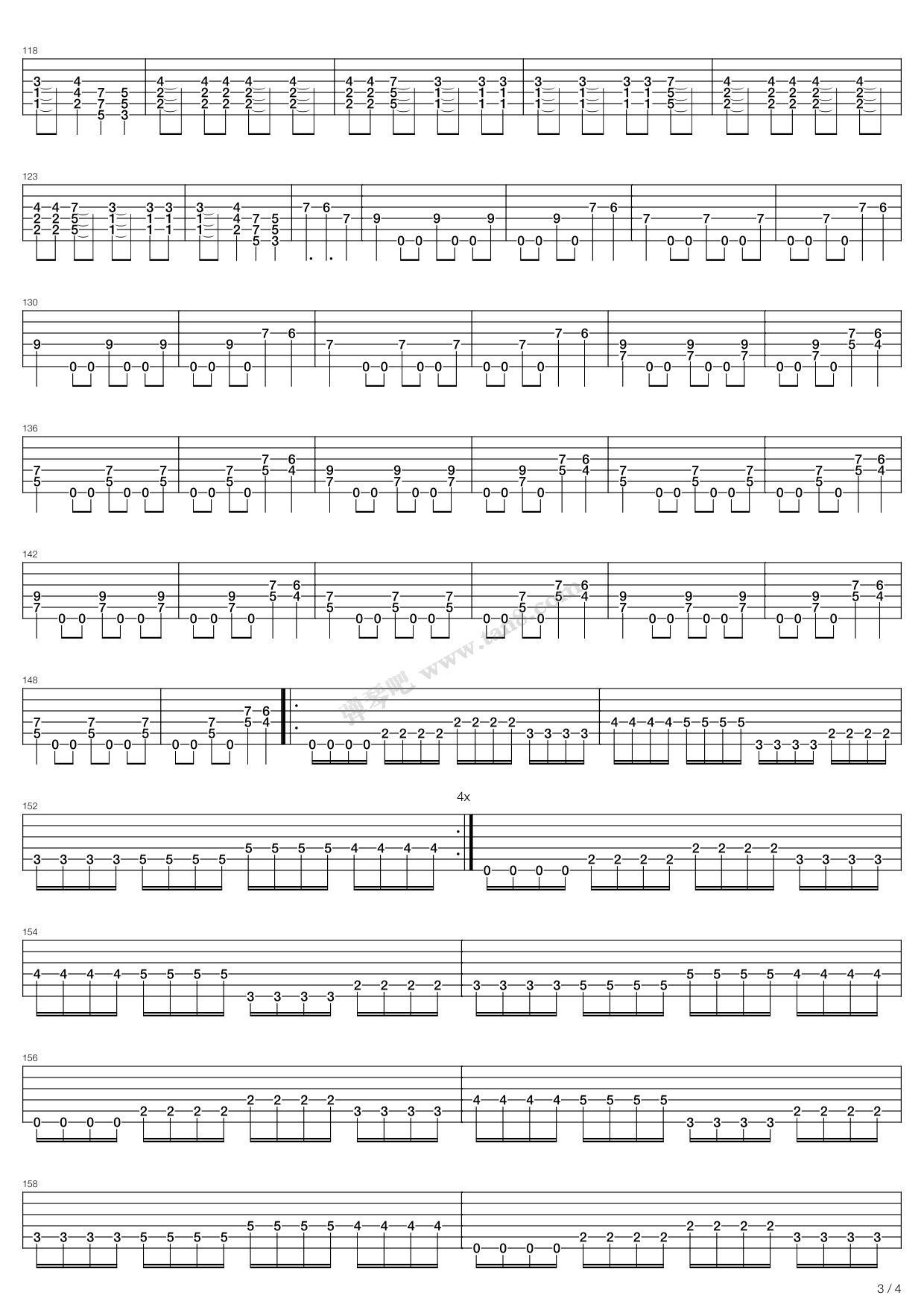 master of disharmony 吉他谱-虫虫吉他谱免费下载