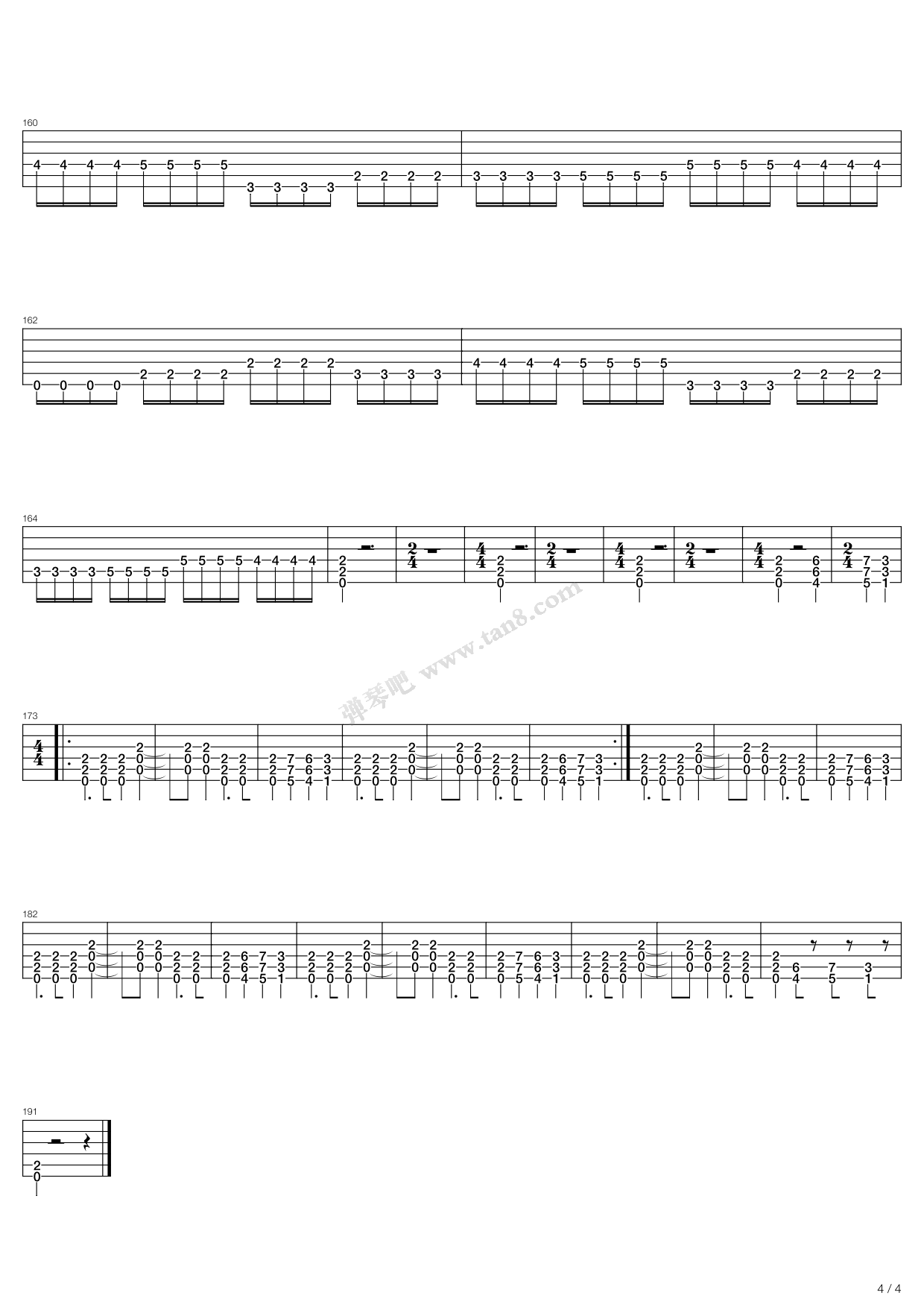 master of disharmony 吉他谱-虫虫吉他谱免费下载