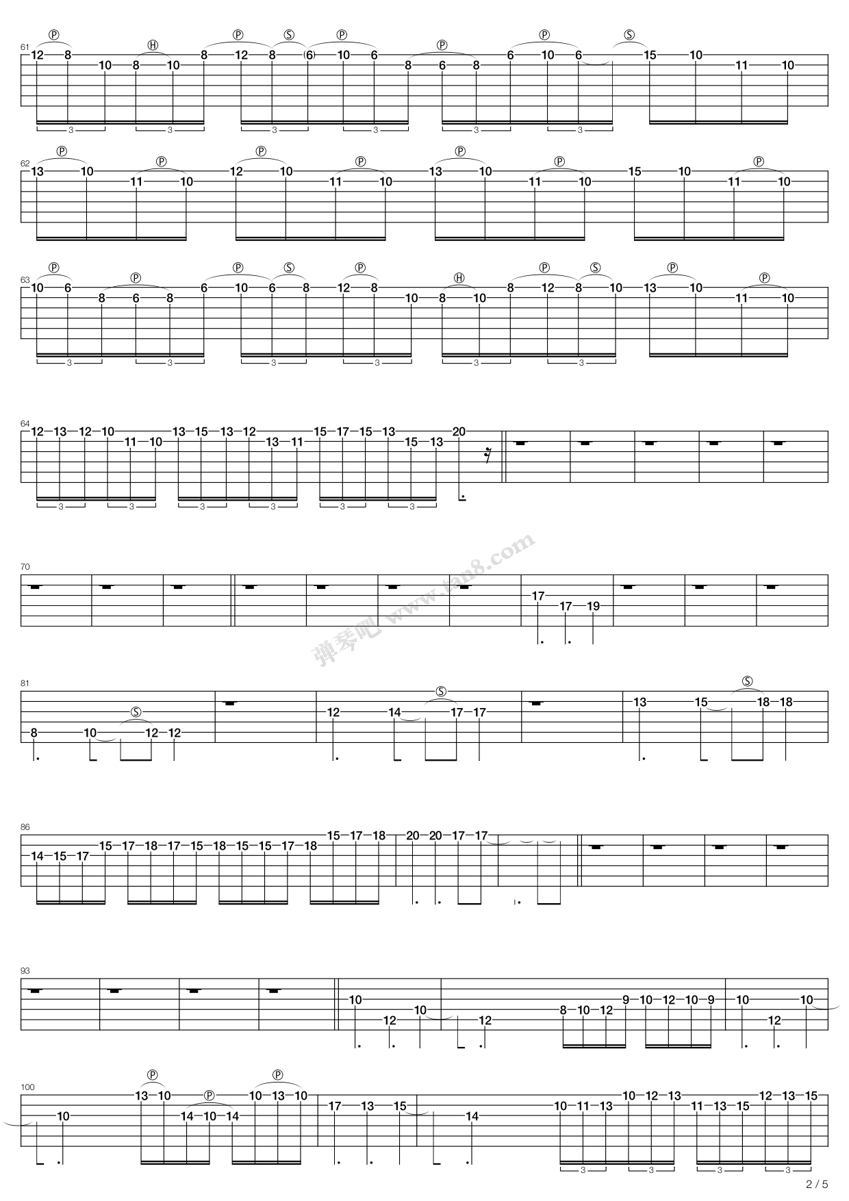 war march 吉他谱-虫虫吉他谱免费下载