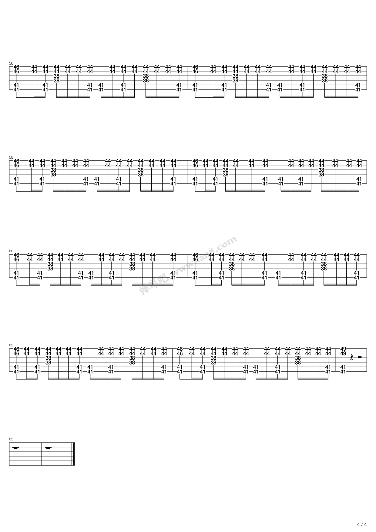 warm regards 吉他谱-虫虫吉他谱免费下载